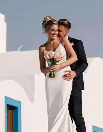 Le ciel santorini